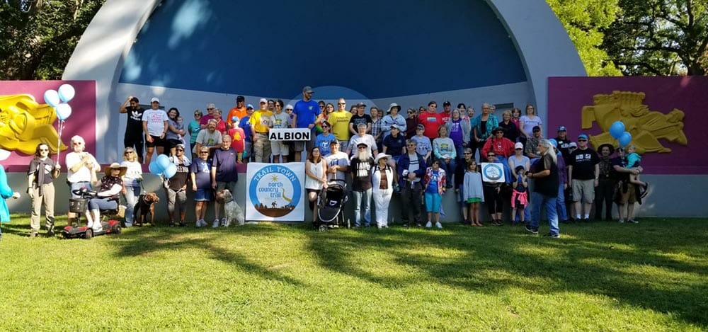 Labor Day Albion 2019 - Walk the Trail